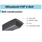 Mbl Mitsuboshi FHP General Utility V-Belt 0.63 in. W X 39 in. L For Fractional Horsepower Motors 5L390A - alternate 5